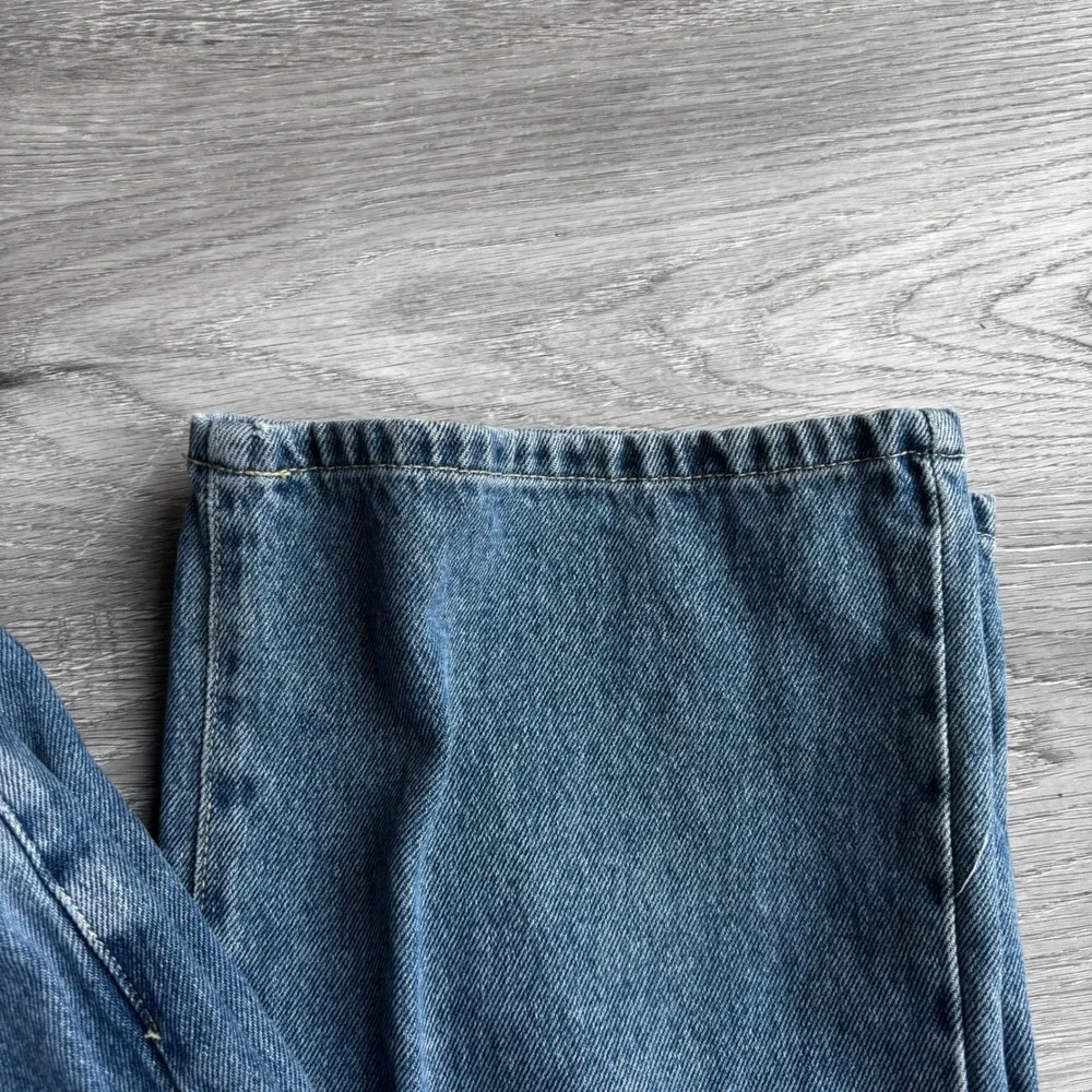 Baby Phat Jeans Womens‎ Size 15 Blue Denim Wideleg Classic Fit Y2K vintage - Picture 4 of 11